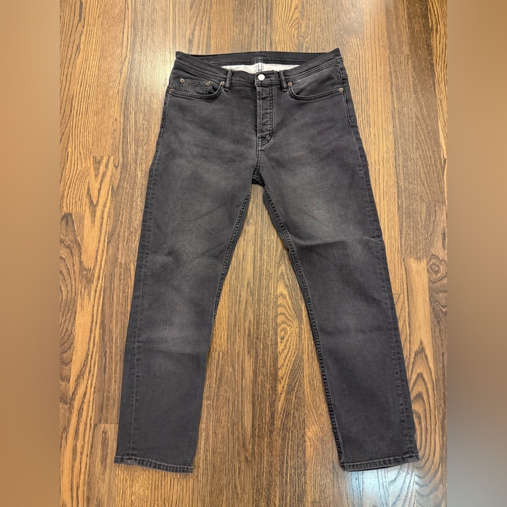 Acne Studios Slim Black Denim Jeans